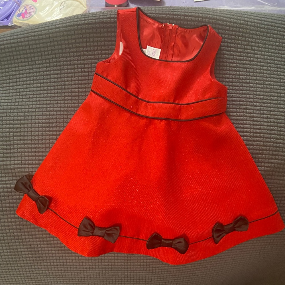 Iris & Ivy Vibrant Red Dress